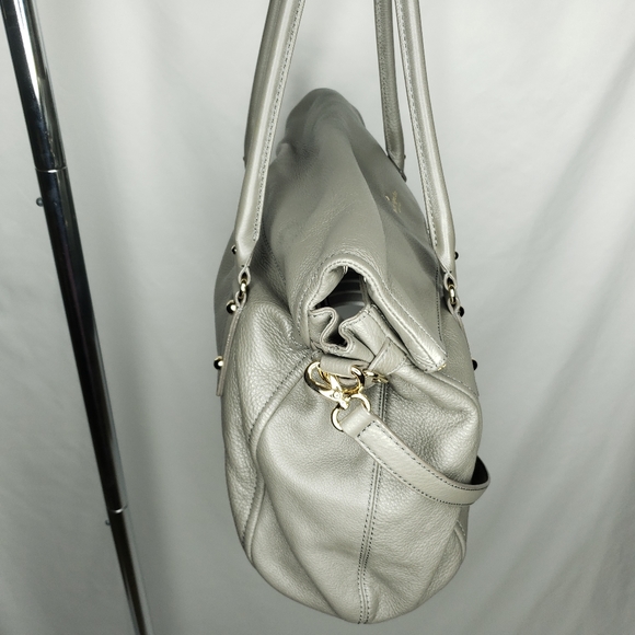 Kate Spade - Cobble Hill Leslie Leather Tote in French Grey - Picture 5 of 14